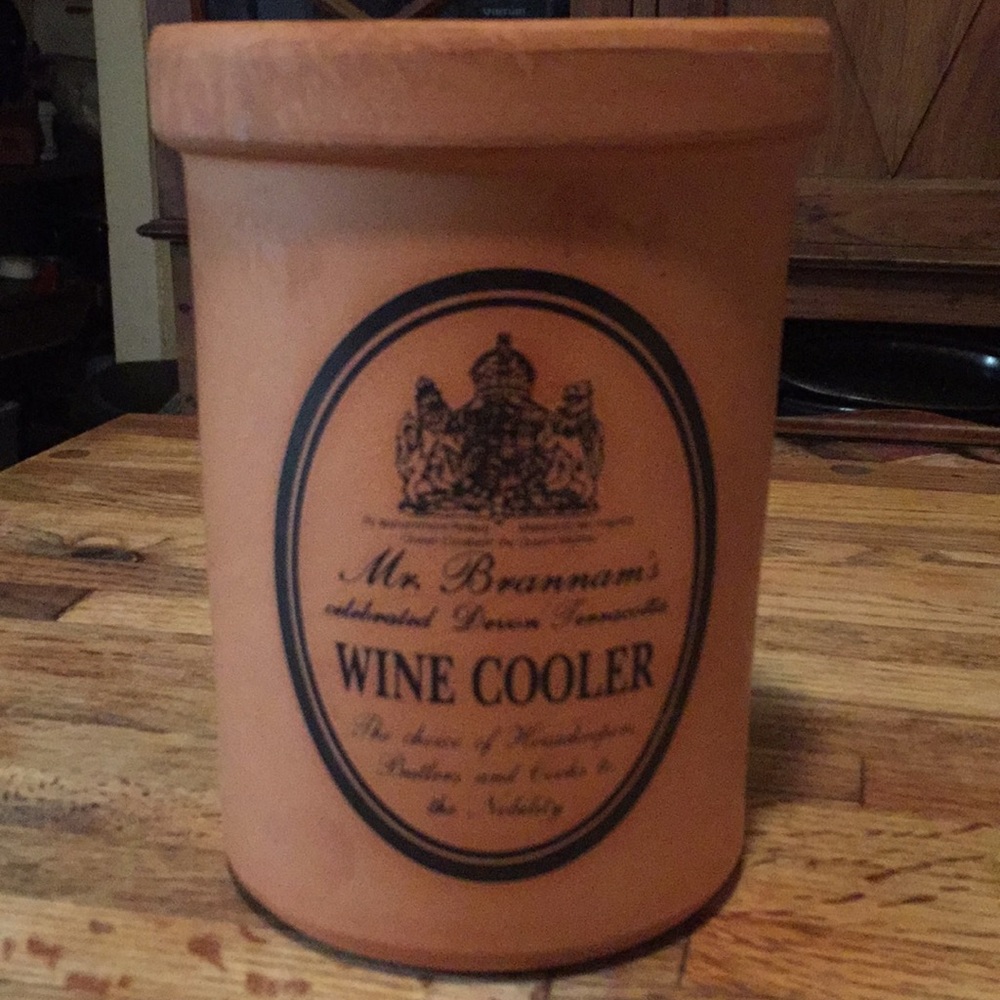 Mr Brannam’s terra-cotta wine cooler